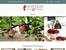 Tablet Screenshot of heathglen.com